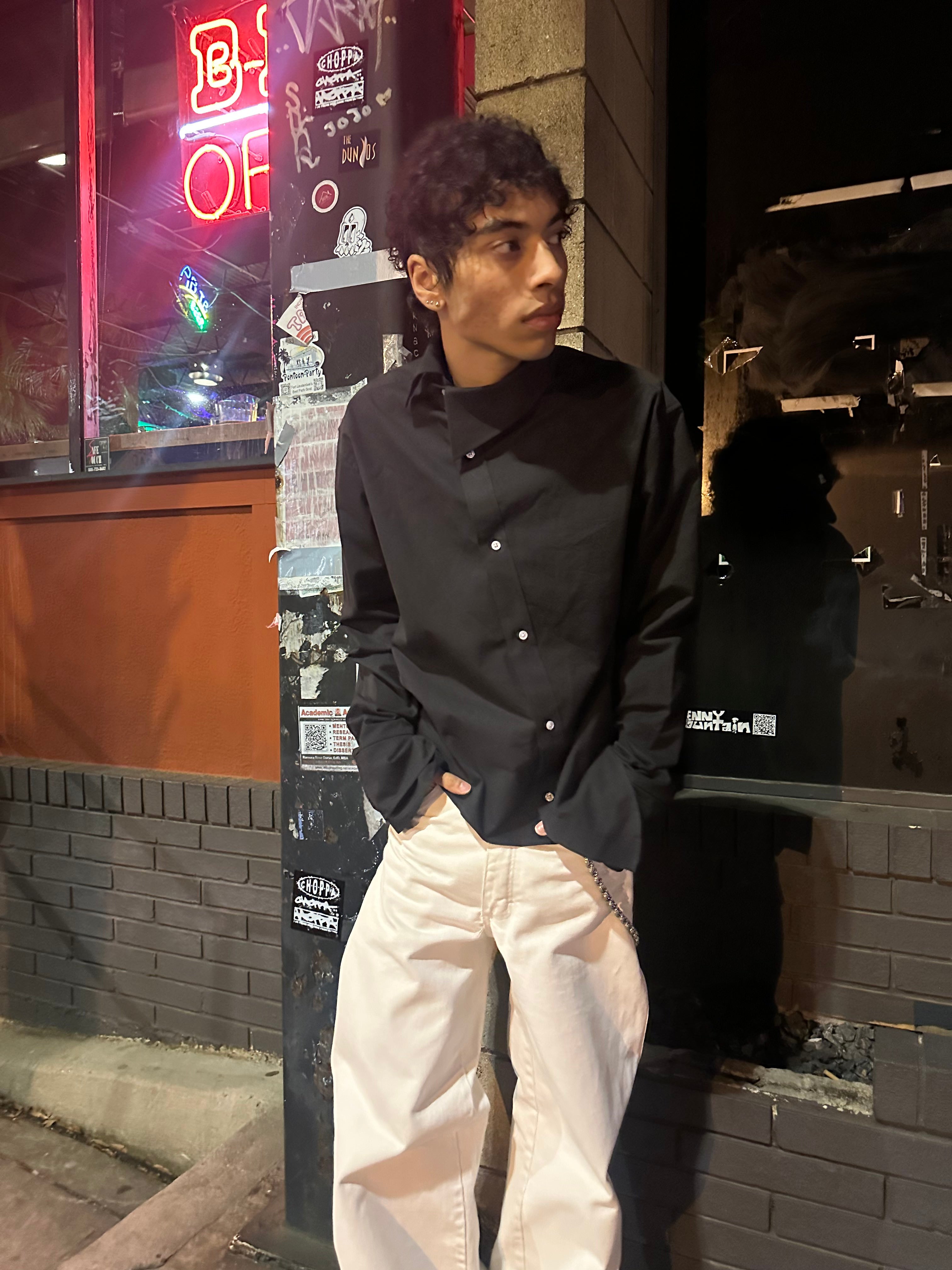 Dissonant Layer Button Up